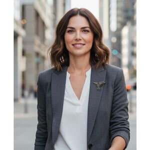 Vintage Marcasite Bird Brooch, Hummingbird, Sparkling Costume Jewelry